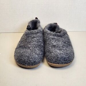 GIESSWEIN Vent Wool Felt Clogs Slippers Women's 40 (US-9) Gray Slip On Cinch